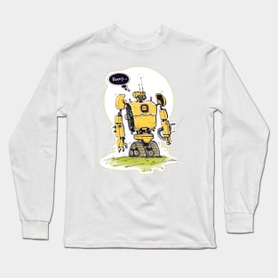 Robot beep Long Sleeve T-Shirt